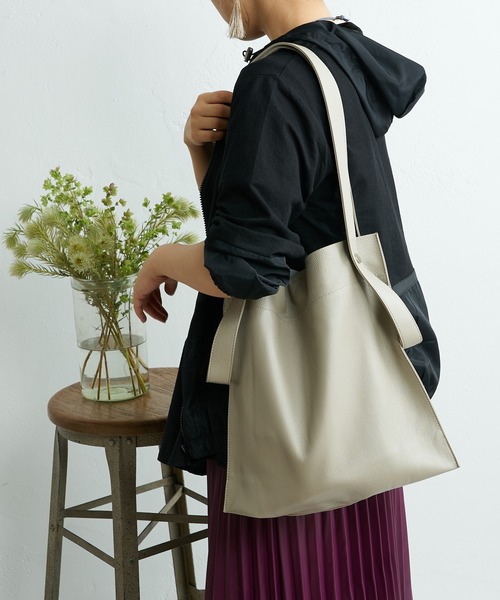 Pal collection（パルコレクション）の「2wayハンドルトート（トートバッグ・レディース・ブロンズ/グレー系その他/シルバー/ブルーグリーン・FREE）」の2枚目の写真