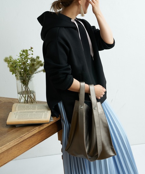 Pal collection（パルコレクション）の「2wayハンドルトート（トートバッグ・レディース・ブロンズ/グレー系その他/シルバー/ブルーグリーン・FREE）」の9枚目の写真