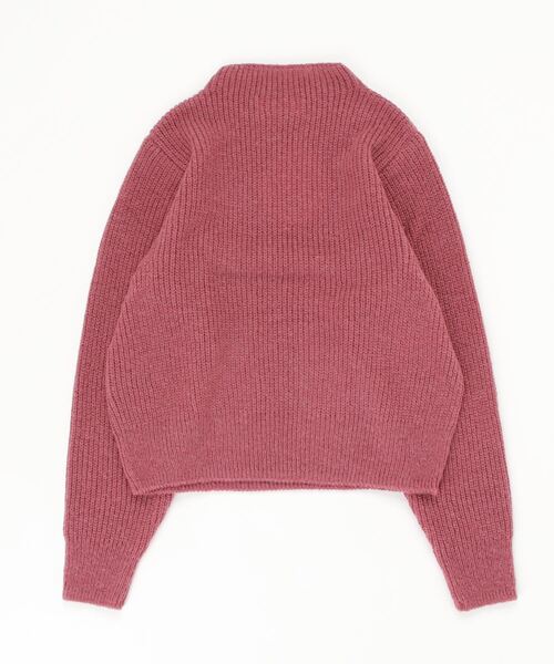 HYSTERIC GLAMOUR BLACK CAT セーター ピンク 黒猫 HYSTERIC GLAMOUR（ヒステリックグラマー）の「BLACK CATジャ