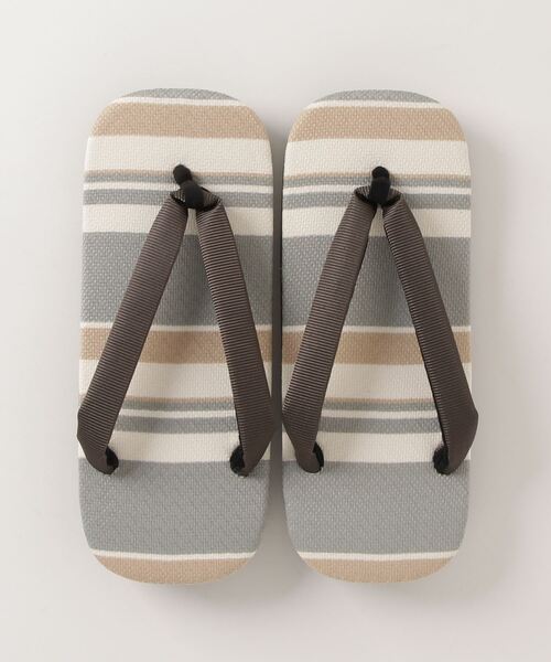 chumchum（チャムチャム）の「メンズ セッタトングサンダル（サンダル・メンズ・ダークネイビー/マルチ/ストライプ/ライトグレー/ネイビー/グレー/イエロー/カラフル・FREE）」の7枚目の写真
