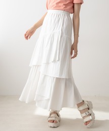 OLIVE des OLIVE | ランダムティアードスカート(スカート)