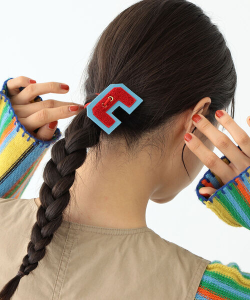 BEAMS BOY(ビームスボーイ)の「PIKE / 別注 シニール ヘアゴム(ヘアゴム・レディース・ホワイト/グリーン/レッド/ブラック/イエロー系その他5・ONE SIZE)」の5枚目の写真