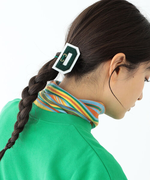 BEAMS BOY(ビームスボーイ)の「PIKE / 別注 シニール ヘアゴム(ヘアゴム・レディース・ホワイト/グリーン/レッド/ブラック/イエロー系その他5・ONE SIZE)」の1枚目の写真