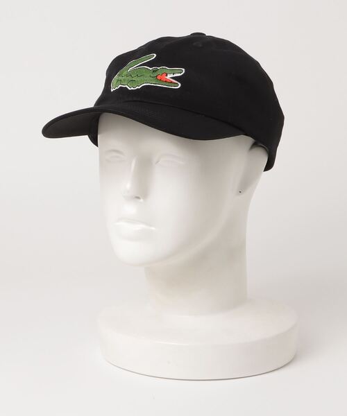 ◆送料・関税無料◆LACOSTE Big クロコダイル刺繍入りキャップ セール】【LACOSTE】Big Crocodile CAP ラコステビッグ