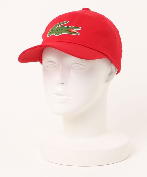 国内発☆関税込【LACOSTE】キャップ 帽子 ロゴ ビッグクロコ セール】【LACOSTE】Big Crocodile CAP ラコステビッグ