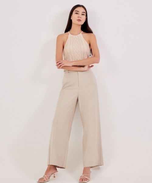 Love,Bonito(ラブボニート)の「モード ストレートレッグパンツ(その他パンツ・レディース・ベージュ・MEDIUM/LARGE/SMALL)」の20枚目の写真