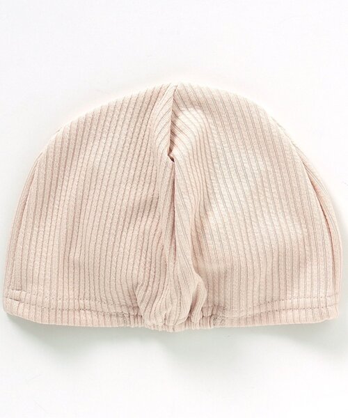 BREEZE（ブリーズ）の「ベビーターバン（その他ベビー用品・キッズ・ピンク/アイボリー・46/48）」の4枚目の写真