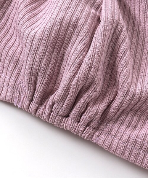 BREEZE（ブリーズ）の「ベビーターバン（その他ベビー用品・キッズ・ピンク/アイボリー・46/48）」の6枚目の写真