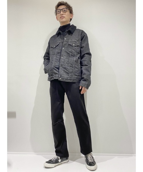 GAP(ギャップ)の「ウォッシュウェル ボア アイコン デニムジャケット(デニムジャケット・メンズ・ブラック・M/L/XL/XS/S)」の10枚目の写真