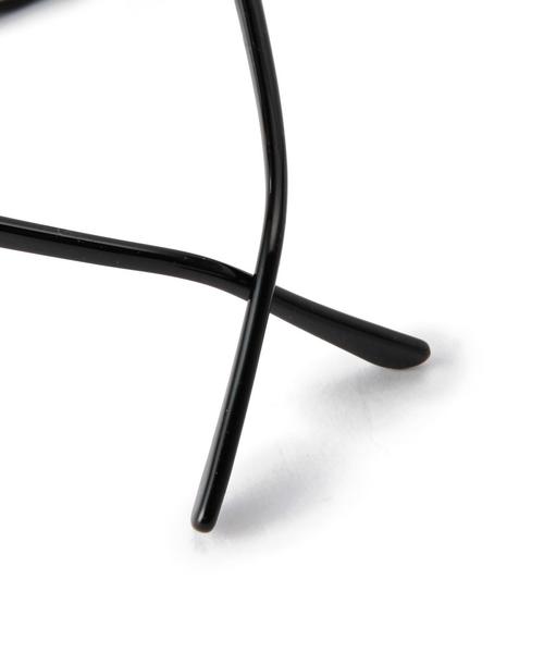 green label relaxing（グリーンレーベルリラクシング）の「CLEAR METALBRIDGE BOSTON メガネ（メガネ・メンズ・ブラック/ダークブラウン・フリー）」の8枚目の写真