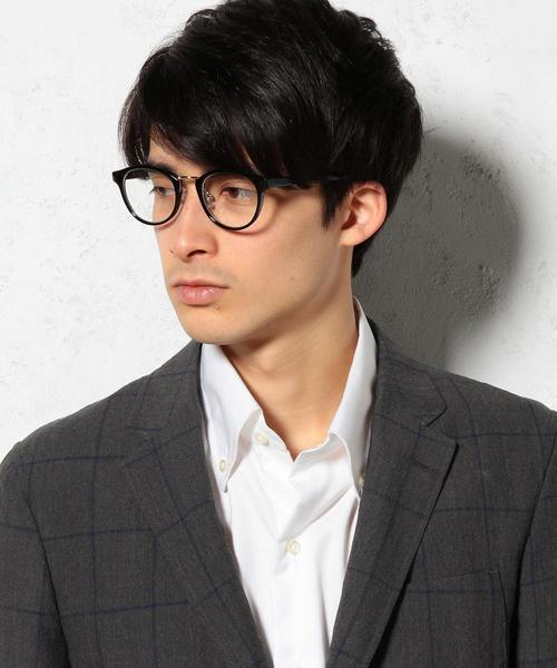 green label relaxing（グリーンレーベルリラクシング）の「CLEAR METALBRIDGE BOSTON メガネ（メガネ・メンズ・ブラック/ダークブラウン・フリー）」の12枚目の写真