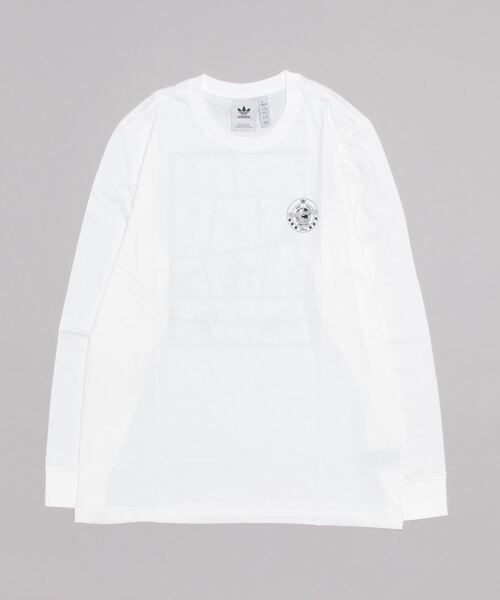 adidas(アディダス)の「ディズニー 長袖Tシャツ / ロンT / アディダスオリジナルス(Tシャツ/カットソー・メンズ・ホワイト/ブラック・SMALL/XX-LARGE/3XL/LARGE/X-LARGE/MEDIUM/X-SMALL)」の11枚目の写真