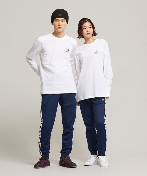 adidas(アディダス)の「ディズニー 長袖Tシャツ / ロンT / アディダスオリジナルス(Tシャツ/カットソー・メンズ・ホワイト/ブラック・SMALL/XX-LARGE/3XL/LARGE/X-LARGE/MEDIUM/X-SMALL)」の13枚目の写真