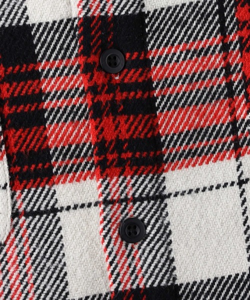 BACK NUMBER（バックナンバー）の「【BACK NUMBER】フードヘビーネルシャツ（シャツ/ブラウス・メンズ・ネイビー/イエロー/ブルー・M/L/XL）」の13枚目の写真