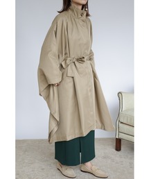 &. NOSTALGIA | 【ZOZO限定】スクエアポンチョコート【2022AW新作】(トレンチコート)