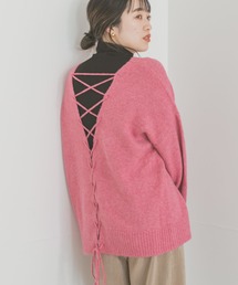 ITEMS URBANRESEARCH | 『一部WEB限定カラー』バック編みニット(ニット/セーター)