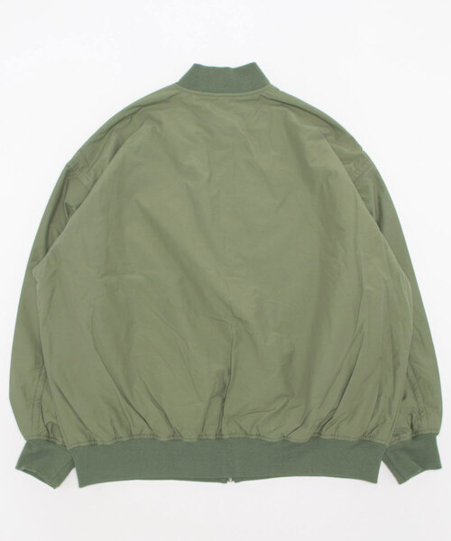 Samansa Mos2（サマンサ モスモス）の「スタンドリブブルゾン（ブルゾン・レディース・チャコール/カーキ/ベージュ・ﾌﾘ-）」の5枚目の写真