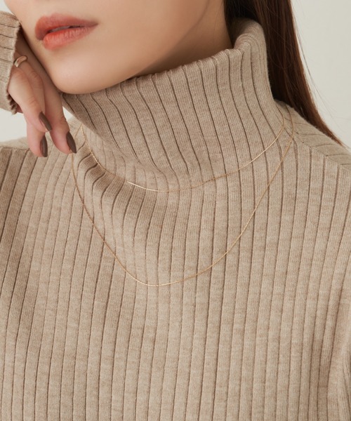 VANNIE U（ヴァニーユー）の「thin neckless（ネックレス・レディース・シルバー/ゴールド/その他1/その他2・FREE）」の10枚目の写真