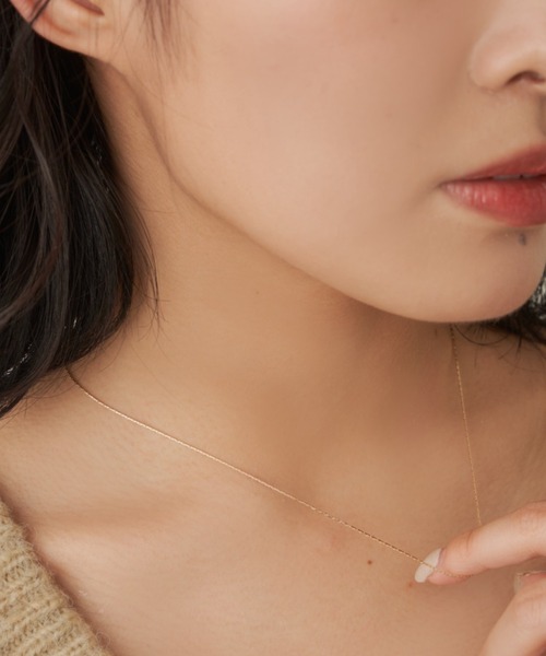 VANNIE U（ヴァニーユー）の「thin neckless（ネックレス・レディース・シルバー/ゴールド/その他1/その他2・FREE）」の7枚目の写真