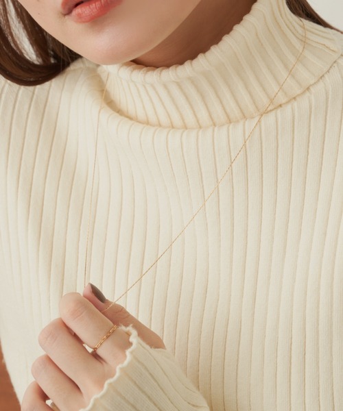 VANNIE U（ヴァニーユー）の「thin neckless（ネックレス・レディース・シルバー/ゴールド/その他1/その他2・FREE）」の13枚目の写真