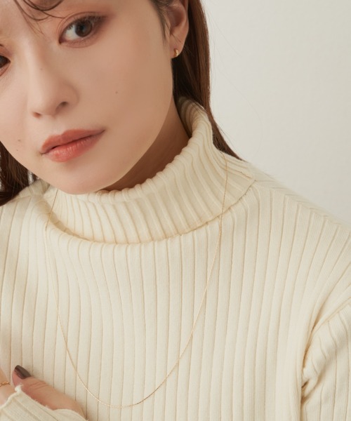 VANNIE U（ヴァニーユー）の「thin neckless（ネックレス・レディース・シルバー/ゴールド/その他1/その他2・FREE）」の15枚目の写真