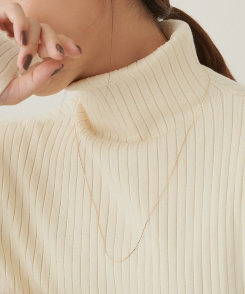 VANNIE U（ヴァニーユー）の「thin neckless（ネックレス・レディース・シルバー/ゴールド/その他1/その他2・FREE）」の12枚目の写真