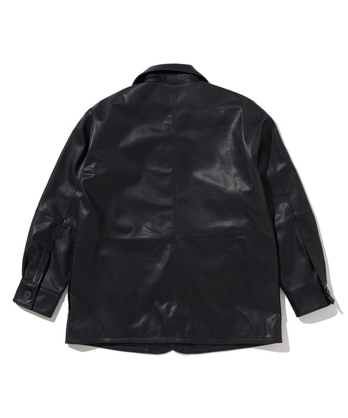Levi's(リーバイス)の「Levi's/リーバイス AMELIE レザージャケット CAVIAR(その他アウター・レディース・ブラック・XS/S/M)」の19枚目の写真