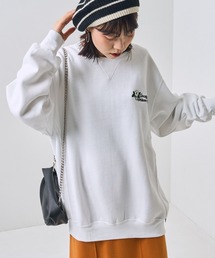 Russell Athletic（ラッセルアスレティック）の「RUSSELL ATHLETIC/ラッセルアスレチック US DRY-POWER Fleece Crew Sweat / 別注ワンポイント刺繍ロゴスウェット（スウェット・メンズ）」