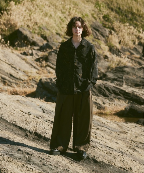 CASPER JOHN（キャスパージョン）の「Daddy slacks/ダディスラックス（スラックス・メンズ・オリーブ/ブラック/ネイビー・SMALL/MEDIUM/LARGE）」の7枚目の写真