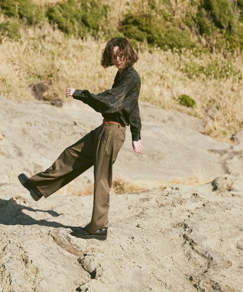 CASPER JOHN（キャスパージョン）の「Daddy slacks/ダディスラックス（スラックス・メンズ・オリーブ/ブラック/ネイビー・SMALL/MEDIUM/LARGE）」の14枚目の写真