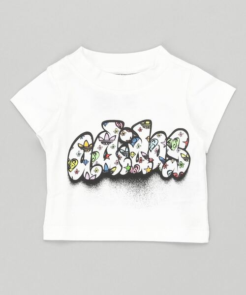 adidas Originals（アディダスオリジナルス）の「ジェレミー・スコットTシャツ / アディダスオリジナルス（Tシャツ/カットソー・キッズ・ホワイト・80/90/100/60/70）」の6枚目の写真