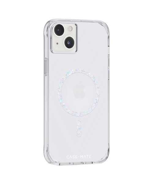Case-Mate（ケースメイト）の「iPhone14 Case-Mate Twinkle Diamond - Clear MagSafe対応・3.0m落下耐衝撃・抗菌・リサイクル素材（スマホケース/カバー・レディース・クリア・ONE SIZE）」の5枚目の写真