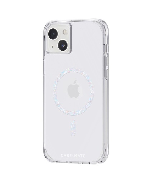 Case-Mate（ケースメイト）の「iPhone14 Case-Mate Twinkle Diamond - Clear MagSafe対応・3.0m落下耐衝撃・抗菌・リサイクル素材（スマホケース/カバー・レディース・クリア・ONE SIZE）」の4枚目の写真