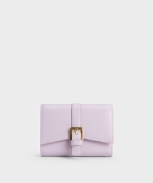 CHARLES & KEITH（チャールズ & キース）の「Annelise アネリーゼ ベルトウォレット（財布・パープル系）」