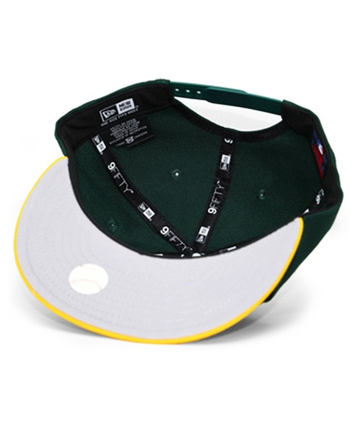 A‘gem 9（エージェムナイン）の「『NEW ERA USA/ニューエラ ユーエスエー』NEW ERA USA 9FIFTY SNAP BACK CAP/ニューエラ スナップバック キャップ（キャップ・メンズ・グリーン・FREE）」の2枚目の写真