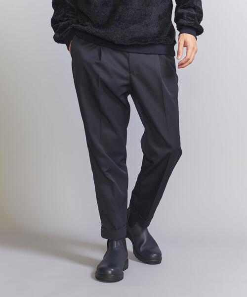 BEAUTY&YOUTH UNITED ARROWS（ビューティーアンドユースユナイテッドアローズ）の「スロウ ツイル 1プリーツ ダブル パンツ（スラックス・メンズ・ダークブラウン/ネイビー/グレー・S/M/L/XL）」の13枚目の写真