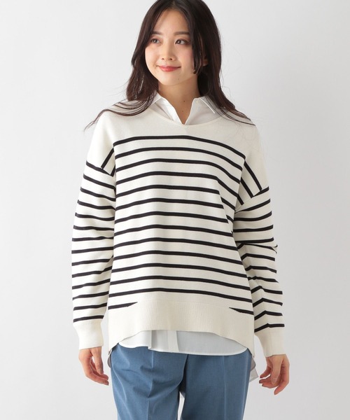 GLOBAL WORK（グローバルワーク）の「トリプルイージーVプルオーバー