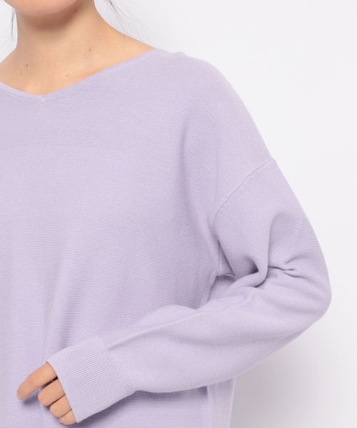 セール】トリプルイージーVプルオーバー/163495（ニット/セーター