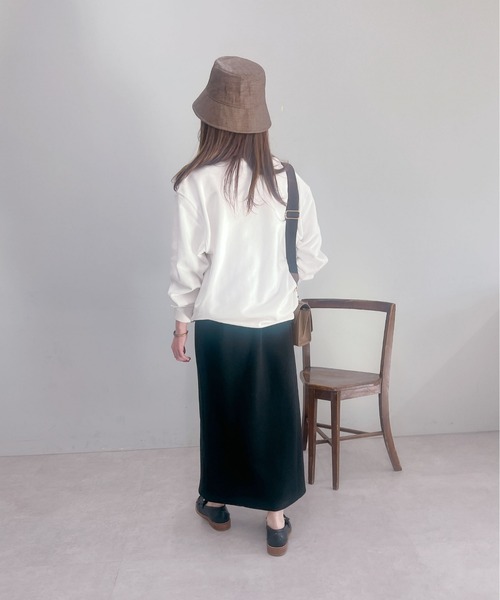 un dix cors（アンディコール）の「雑材バケットハット（ハット・レディース・ブラック/ブラウン・FREE）」の13枚目の写真