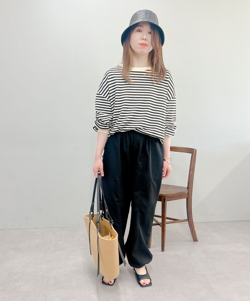 un dix cors（アンディコール）の「雑材バケットハット（ハット・レディース・ブラック/ブラウン・FREE）」の12枚目の写真