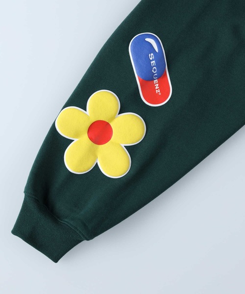 Right-on（ライトオン）の「発泡プリントパーカー（パーカー・レディース・グリーン/グレー/ブラック・L/M）」の12枚目の写真