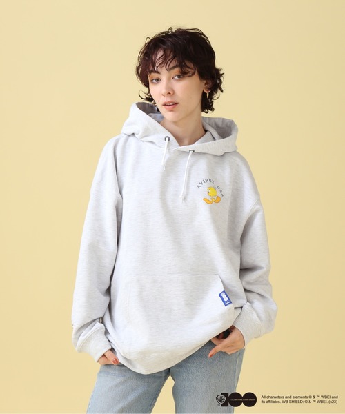 AVIREX（アヴィレックス）の「《WB/AVIREX》LOONEY TUNES COLLECTION　PULL OVER PARKA（パーカー・レディース・ブラック/グレー系その他3・F）」の3枚目の写真