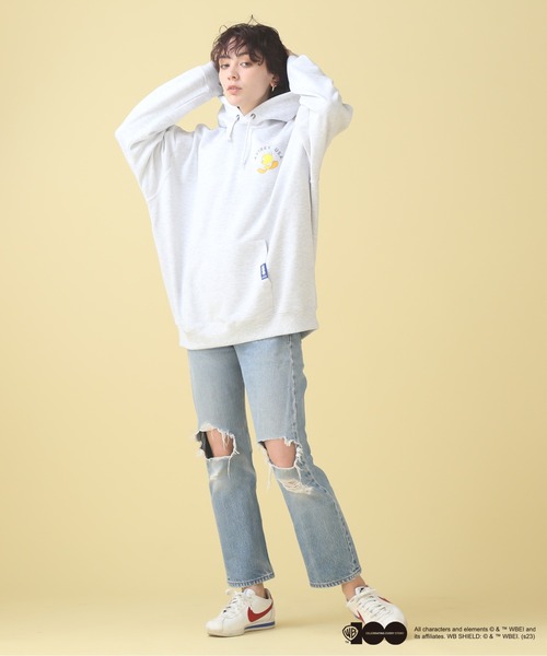 AVIREX（アヴィレックス）の「《WB/AVIREX》LOONEY TUNES COLLECTION　PULL OVER PARKA（パーカー・レディース・ブラック/グレー系その他3・F）」の6枚目の写真