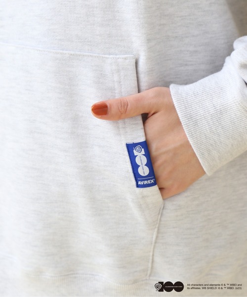 AVIREX（アヴィレックス）の「《WB/AVIREX》LOONEY TUNES COLLECTION　PULL OVER PARKA（パーカー・レディース・ブラック/グレー系その他3・F）」の11枚目の写真