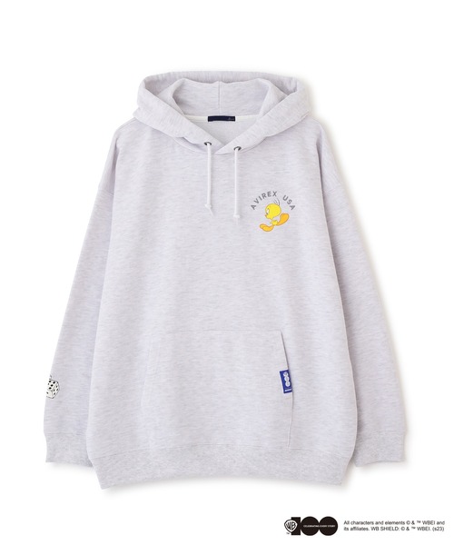 AVIREX（アヴィレックス）の「《WB/AVIREX》LOONEY TUNES COLLECTION　PULL OVER PARKA（パーカー・レディース・ブラック/グレー系その他3・F）」の13枚目の写真