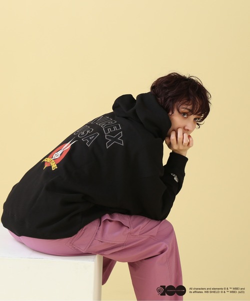 AVIREX（アヴィレックス）の「《WB/AVIREX》LOONEY TUNES COLLECTION　PULL OVER PARKA（パーカー・レディース・ブラック/グレー系その他3・F）」の18枚目の写真