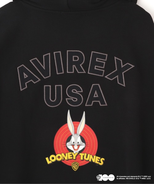 AVIREX（アヴィレックス）の「《WB/AVIREX》LOONEY TUNES COLLECTION　PULL OVER PARKA（パーカー・レディース・ブラック/グレー系その他3・F）」の22枚目の写真