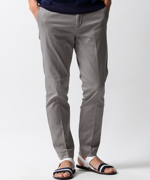 ABAHOUSE（アバハウス）の「オーバーダイチノパンツ（チノパンツ・メンズ・ホワイト/グレー/サックスブルー/ネイビー・2/4/3/1）」の3枚目の写真