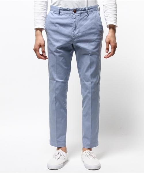 ABAHOUSE（アバハウス）の「オーバーダイチノパンツ（チノパンツ・メンズ・ホワイト/グレー/サックスブルー/ネイビー・2/4/3/1）」の9枚目の写真