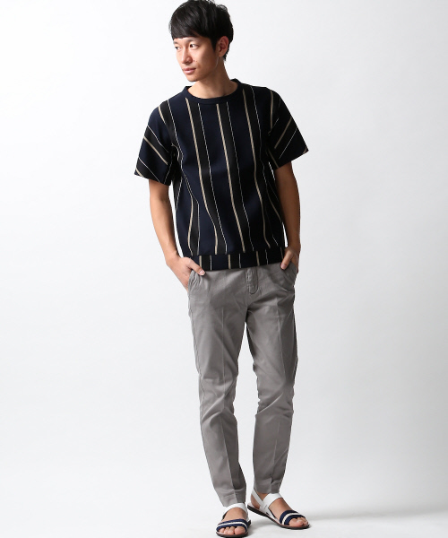 ABAHOUSE（アバハウス）の「オーバーダイチノパンツ（チノパンツ・メンズ・ホワイト/グレー/サックスブルー/ネイビー・2/4/3/1）」の22枚目の写真